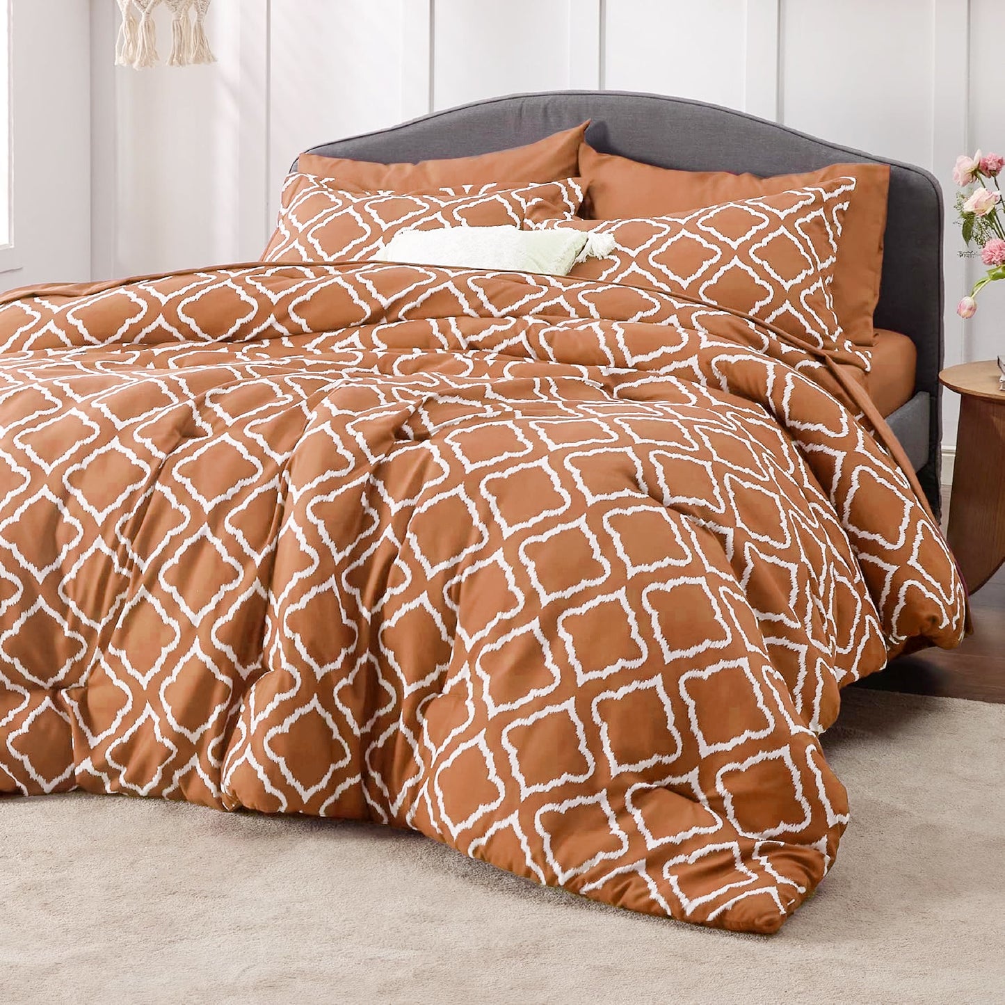 Floral 100% Cotton Duvet Cover Set – DV13