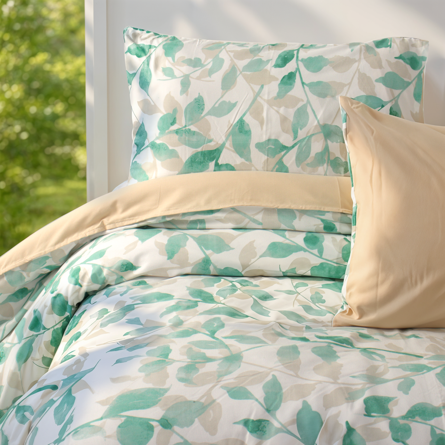 Floral Cotton Bedsheet Set - Ps07