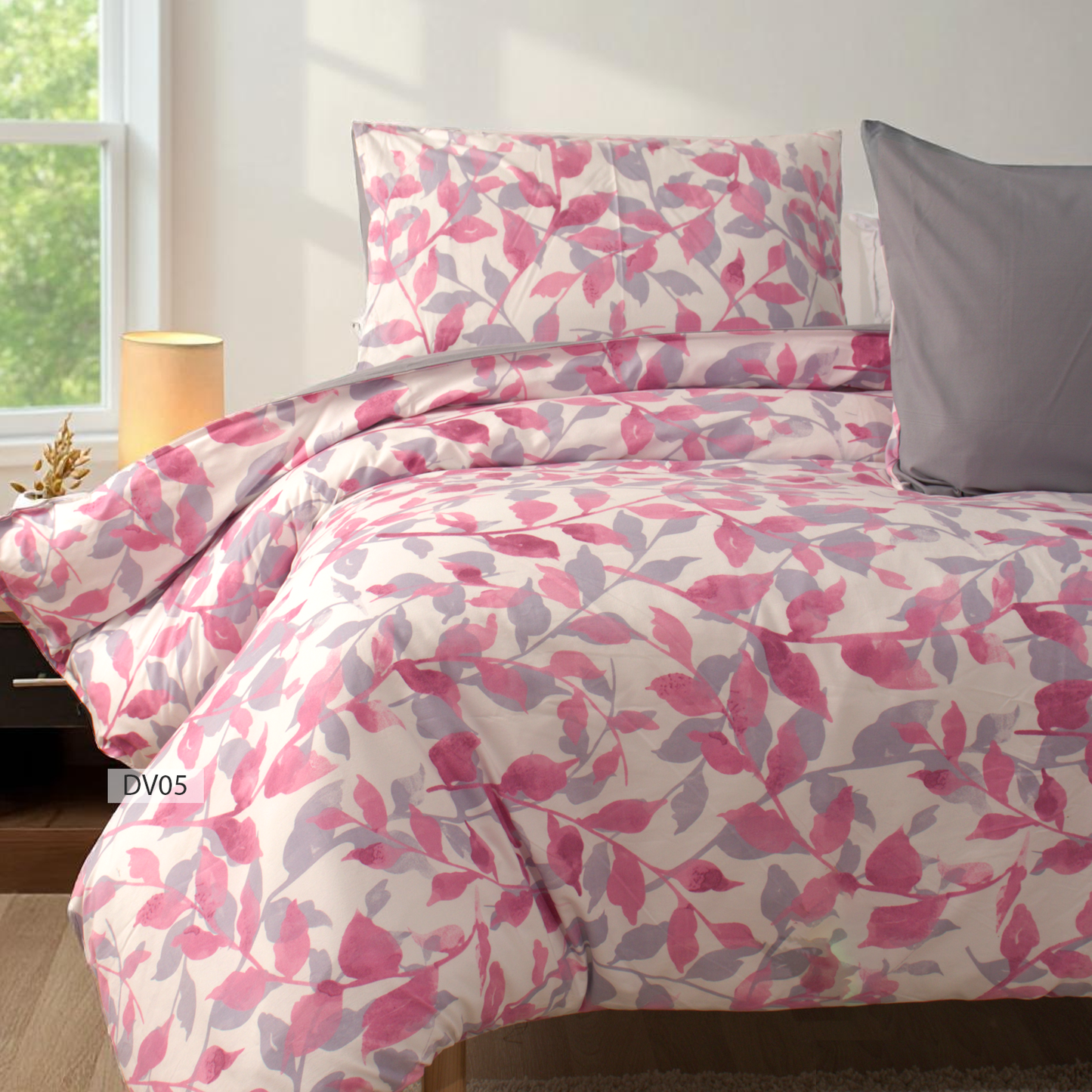 Floral 100% Cotton Duvet Cover Set – DV05