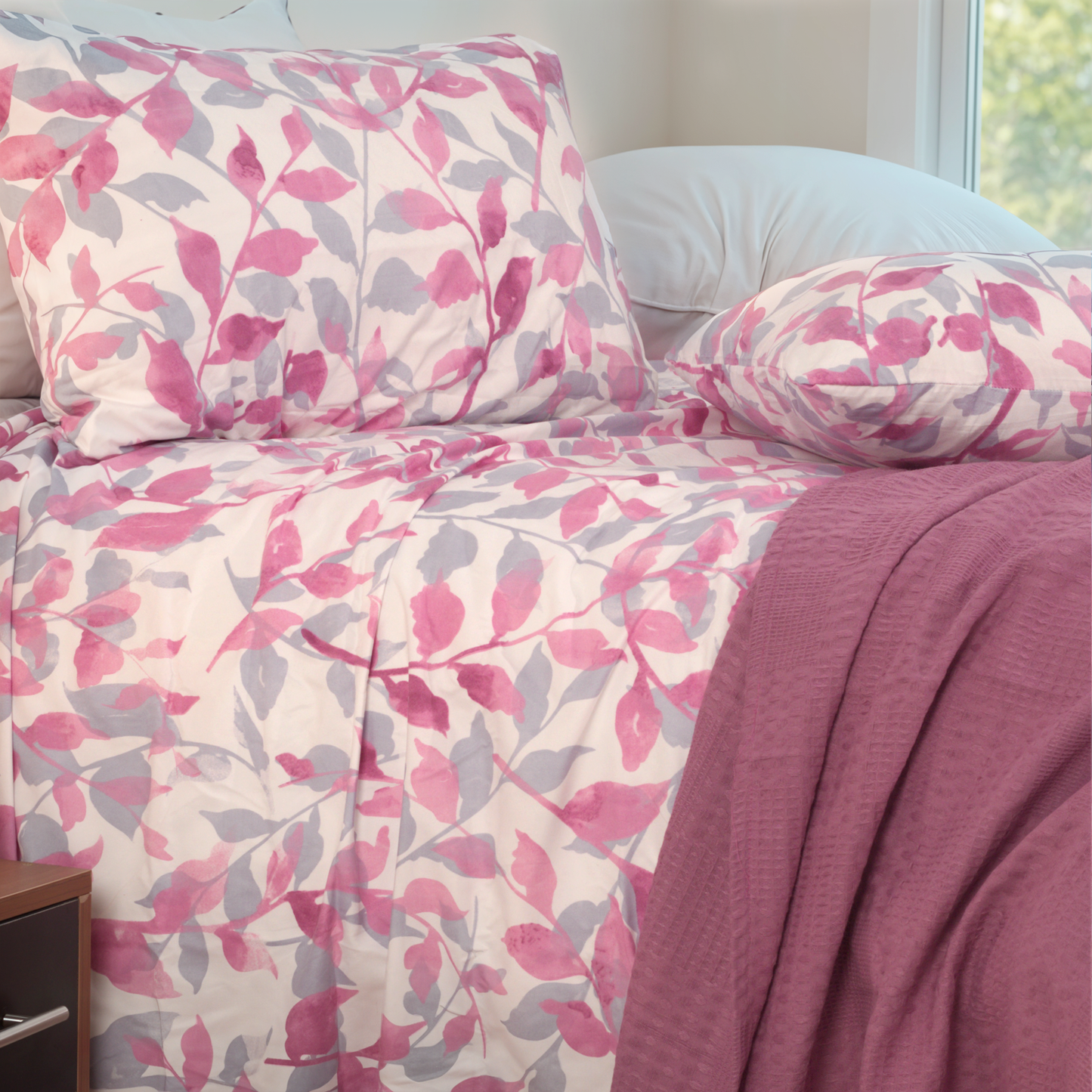 Floral Cotton Bedsheet Set - Ps06