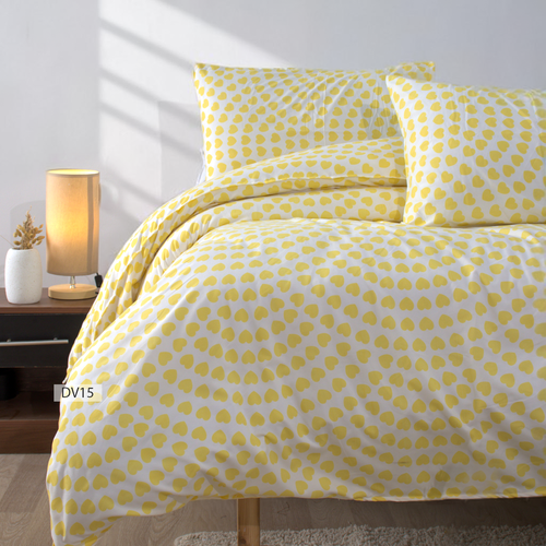 Floral 100% Cotton Duvet Cover Set – DV15