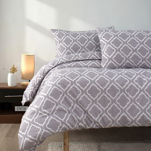 Floral 100% Cotton Duvet Cover Set – DV16