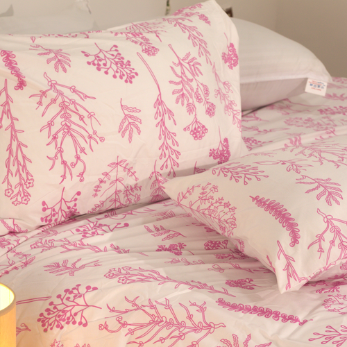 Floral Cotton Bedsheet Set - Ps04