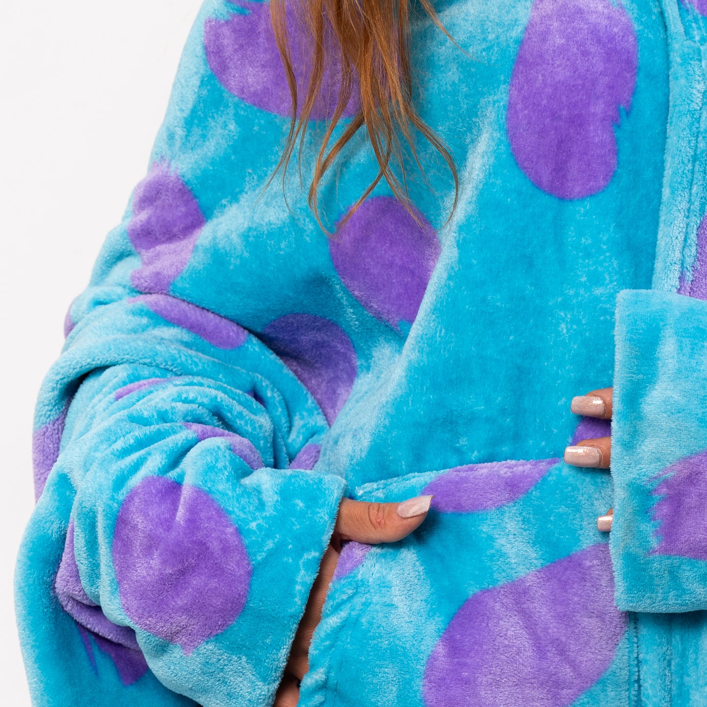 Wearable Hoodie Blanket – One Size Unisex – Shalaby Pattern