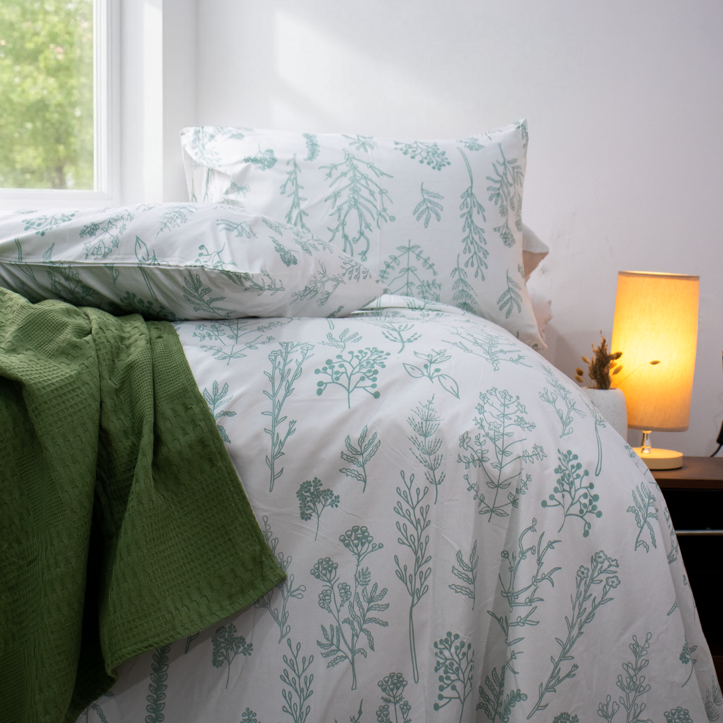 Floral Cotton Bedsheet Set - Ps02