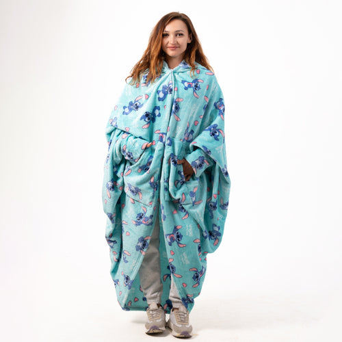Wearable Hoodie Blanket – One Size Unisex – Stitch