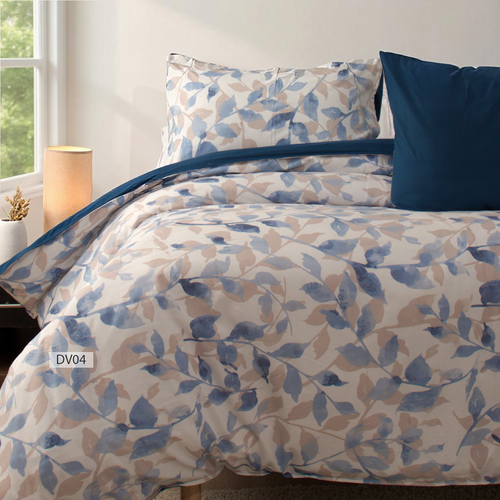 Floral 100% Cotton Duvet Cover Set – DV04